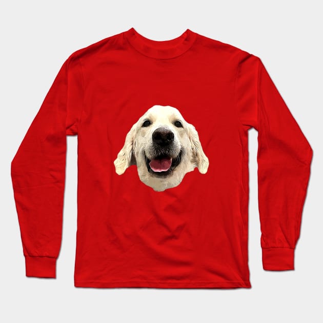 Golden Retriever- Stunning Puppy Dog Long Sleeve T-Shirt by ElegantCat